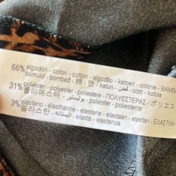 NWT Zara Animal Print Mini Dress - Picture 8 of 11